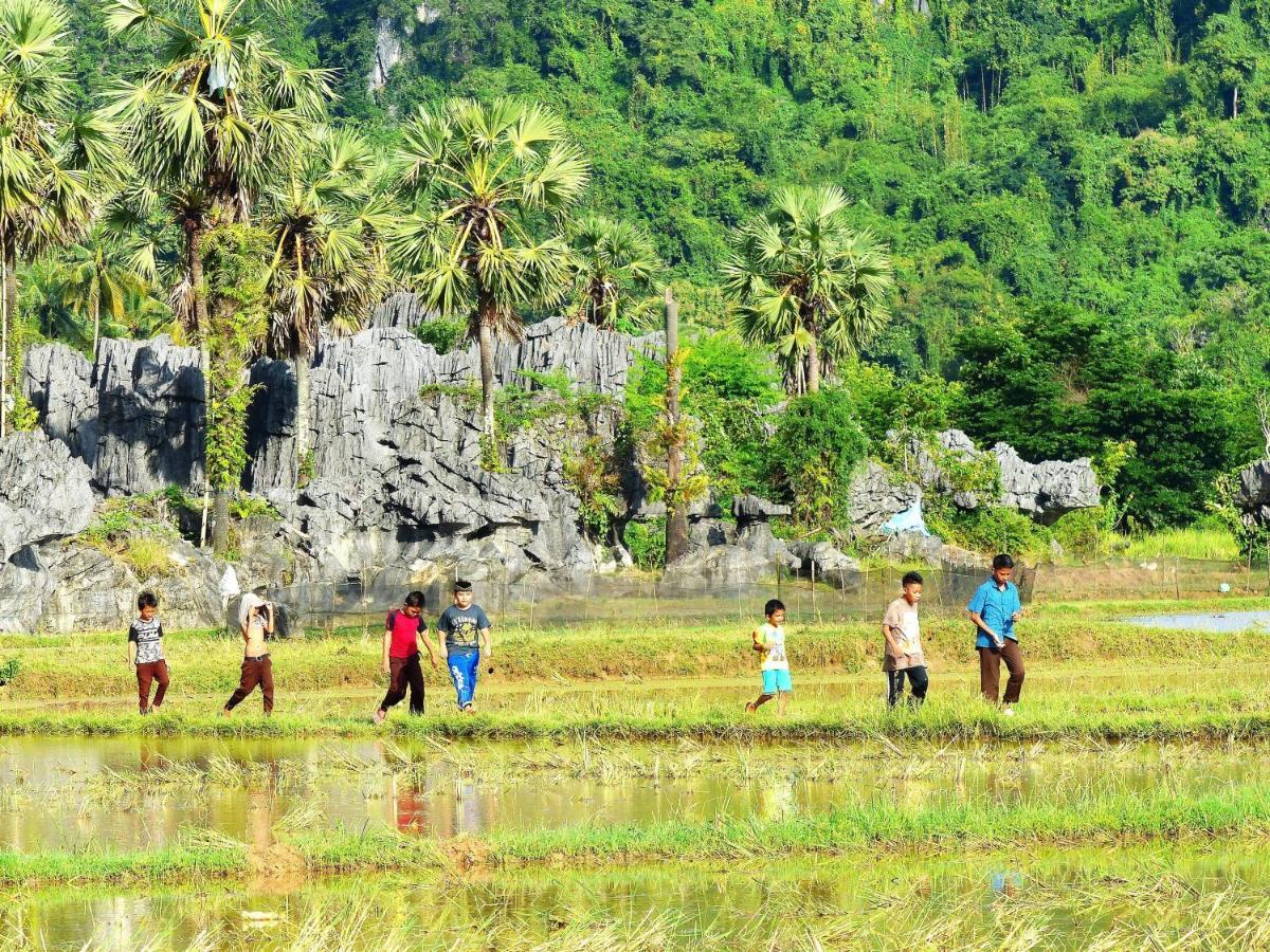 Rammang Rammang Eco Lodge Baloci Экстерьер фото